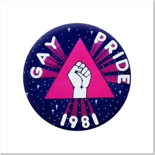 Gay Pride 1981 Vintage Posters and Art